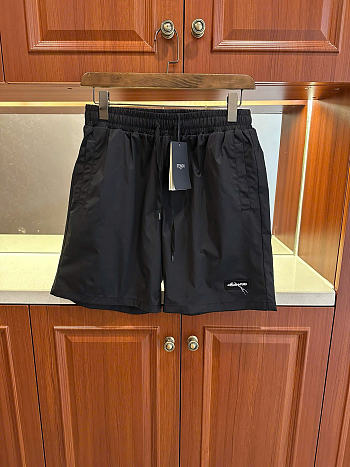 Fendi Black Nylon Shorts