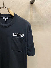 Loewe Pocket Cotton In Black - 4