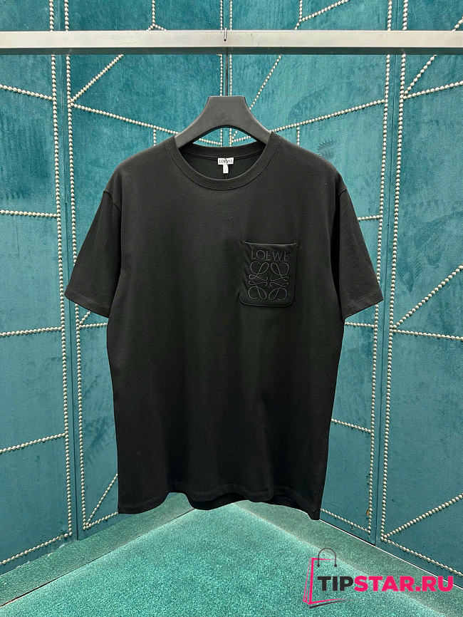 Loewe Relaxed fit T-shirt in cotton Black - 1