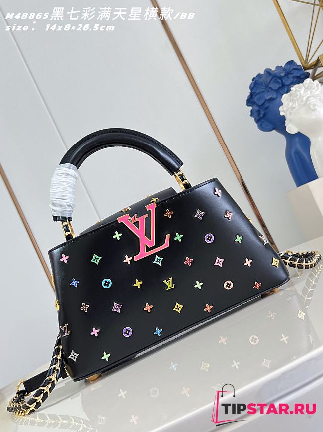 LV x TM Capucines East-West Black M27636 - 1