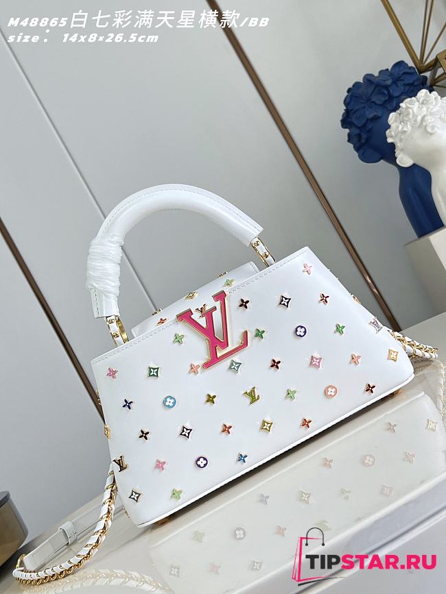 LV x TM Capucines East-West Snow M27636 - 1