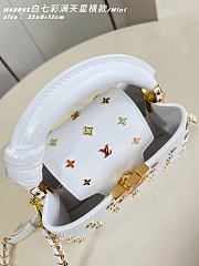 LV x TM Capucines East-West Mini Snow M27636 - 2
