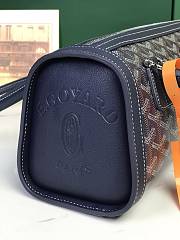 Goyard Bonbonnière Bag Chevroches Calfskin Dark Blue - 2