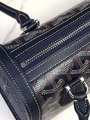Goyard Bonbonnière Bag Chevroches Calfskin Dark Blue - 4