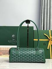 Goyard Bonbonnière Bag Chevroches Calfskin Green - 6