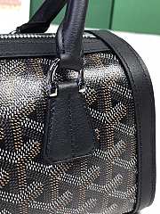 Goyard Bonbonnière Bag Chevroches Calfskin Black - 4