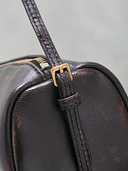 Miumiu Pouch crafted in aged-effect nappa leather - 4