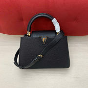 Louis Vuitton Capucines MM Taurillon leather black - 1
