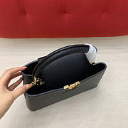 Louis Vuitton Capucines MM Taurillon leather black - 5