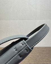 The Row Sally Leather Shoulder Bag Blue - 2