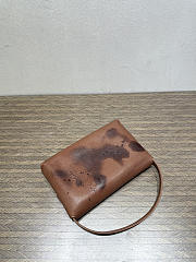 The Row Sally Leather Shoulder Bag Tan Brown - 4