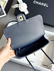Chanel Preppy 26 Mini Bag Dark Blue - 6