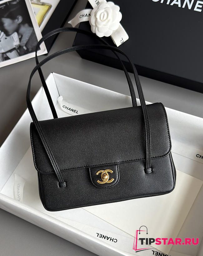 Chanel Preppy 26 Mini Bag Black - 1