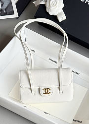 Chanel Preppy 26 Mini Bag White - 1