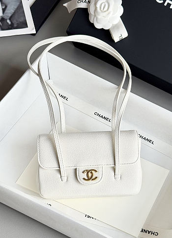Chanel Preppy 26 Mini Bag White