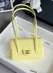 Chanel Preppy 26 Mini Bag Yellow - 1