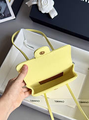 Chanel Preppy 26 Mini Bag Yellow - 2
