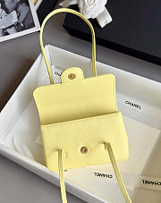 Chanel Preppy 26 Mini Bag Yellow - 6
