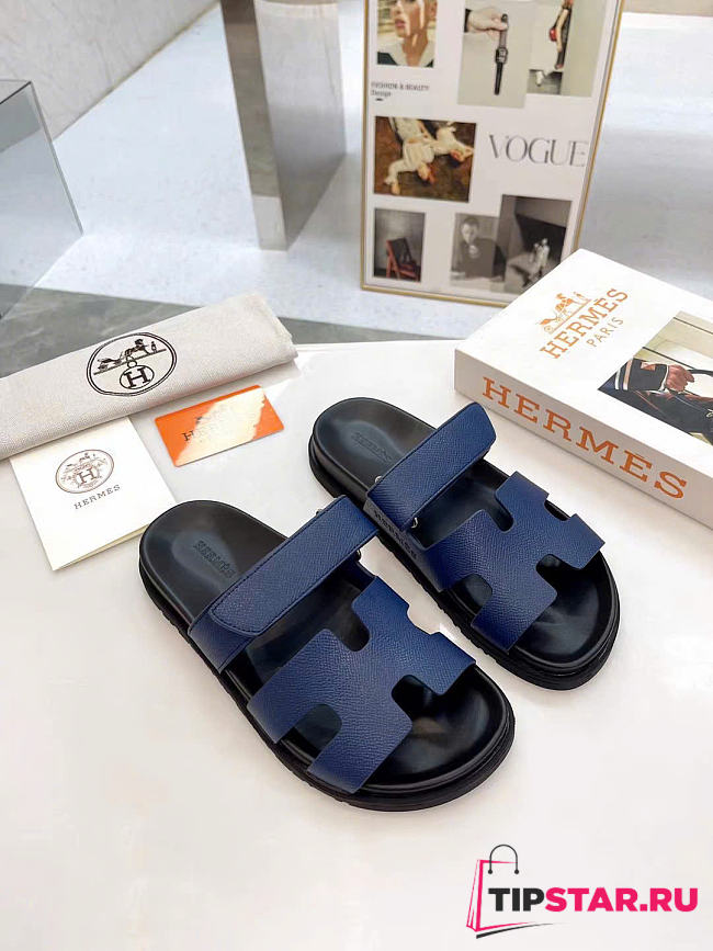 Hermès Sandal Chypre Blue - 1