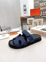 Hermès Sandal Chypre Blue - 5