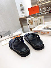 Hermès Sandal Chypre Blue - 4