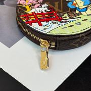 Louis Vuitton Vivienne Series Round Coin Purse 04 - 4