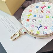 Louis Vuitton Vivienne Series Round Coin Purse 01 - 5