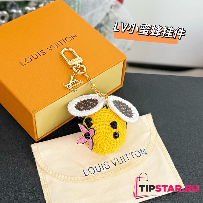 Louis Vuitton Bee Bag Charm Yellow - 1