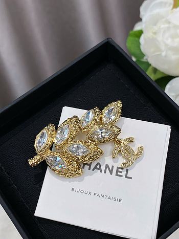 Cherie 26c Wheat Ear Rhinestone Brooch