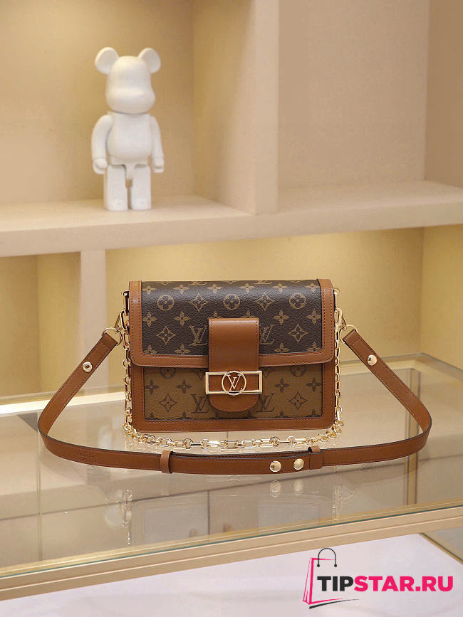 Louis Vuitton Dauphine MM Bag Monogram Canvas - 1