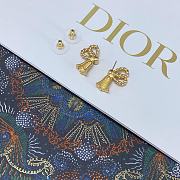 Dior Gold Bell Earrings - 1