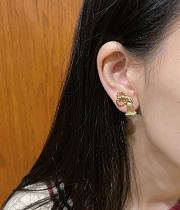 Dior Gold Bell Earrings - 6
