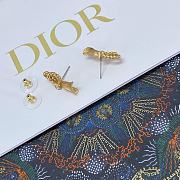 Dior Gold Bell Earrings - 5