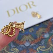 Dior Gold Bell Earrings - 4