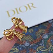 Dior Gold Bell Earrings - 3