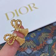 Dior Gold Bell Earrings - 2