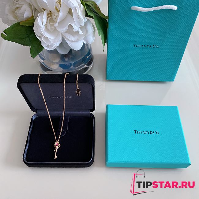 Tiffany Knot Key Necklace - 1