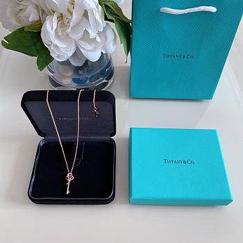 Tiffany Knot Key Necklace