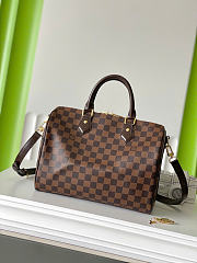 Louis Vuitton Speedy Bandoulière 25 bag Damier Ebene Canvas material - 1