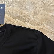 Dior Crew Neck Short-Sleeve T-Shirt Black - 4