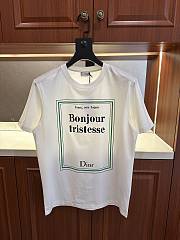 Dior Crew Neck Short-Sleeve T-Shirt White - 1