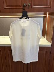 Dior Crew Neck Short-Sleeve T-Shirt White - 4