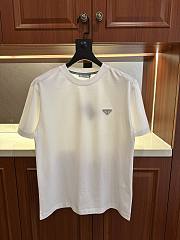Prada crew neck short-sleeved T-shirts white - 1