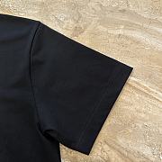 Prada crew neck short-sleeved T-shirts black - 5