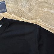 Prada crew neck short-sleeved T-shirts black - 3