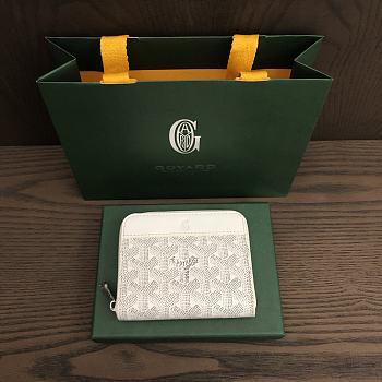 Goyard Matignon Wallet White