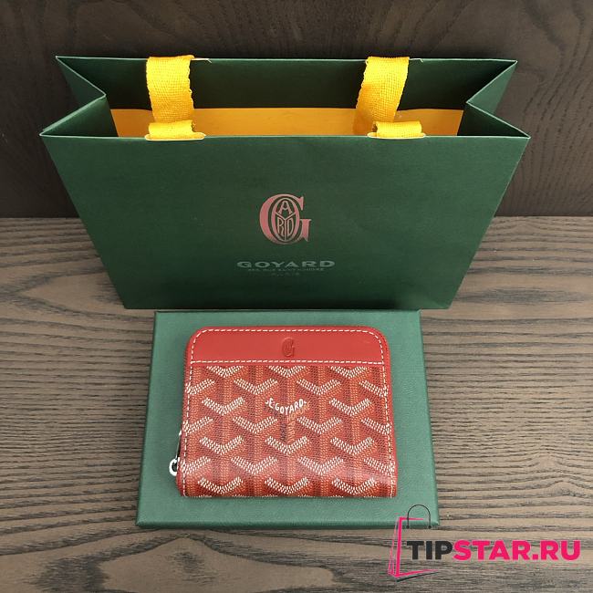 Goyard Matignon Wallet Red - 1