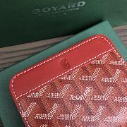 Goyard Matignon Wallet Red - 2