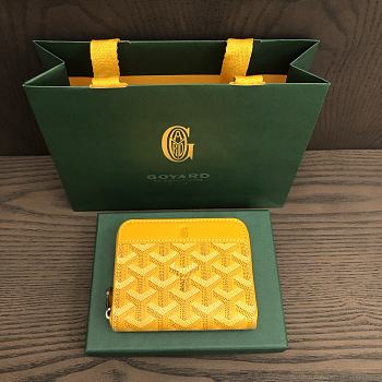 Goyard Matignon Wallet Yellow