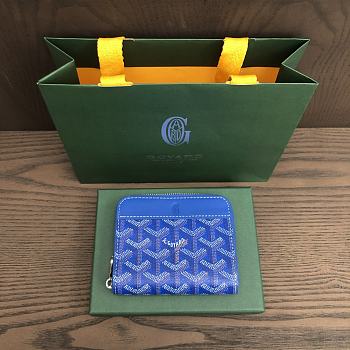 Goyard Matignon Wallet Blue